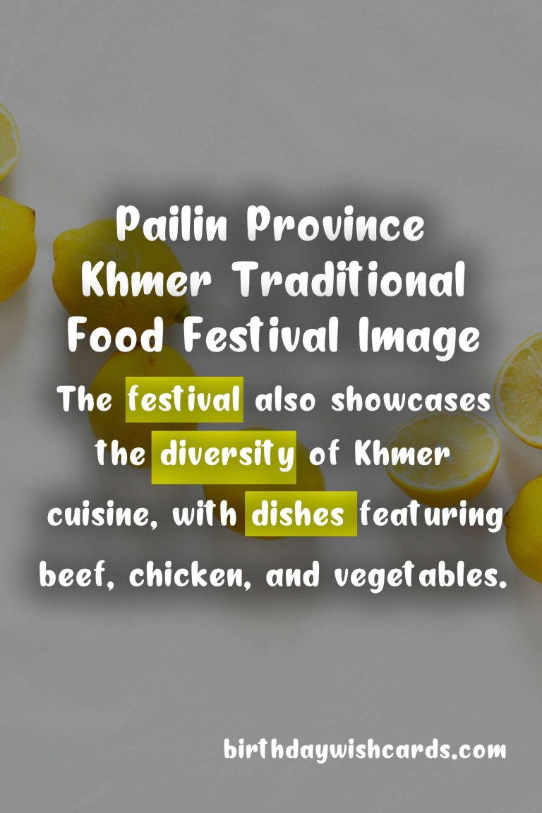 Pailin Province Khmer Traditional Food Festival: February 20 – 22