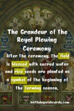 Birthday Wish Cards | Royal Ploughing Ceremony - A Sacred Harvesting Ritual