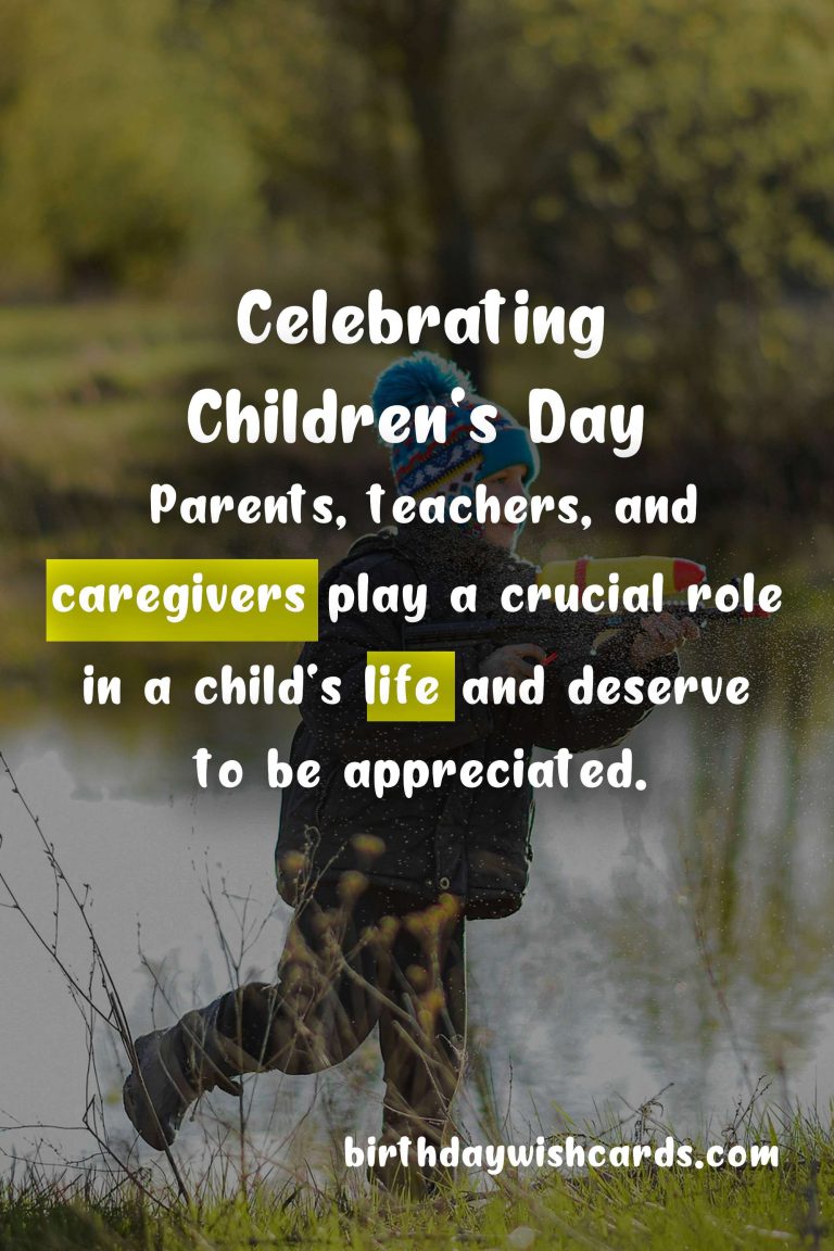 Celebrating Children’s Day: A Day Dedicated to Our Little Ones