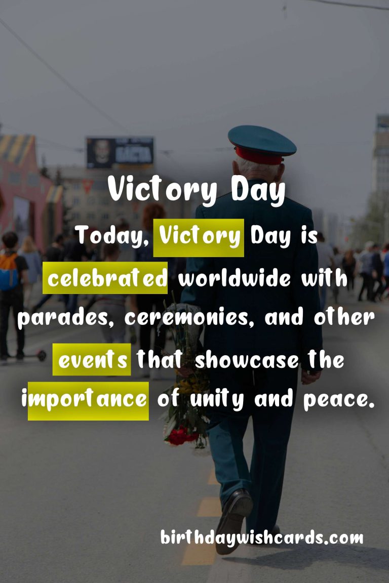 Celebrate Victory Day on August 8 with This Historical Background
