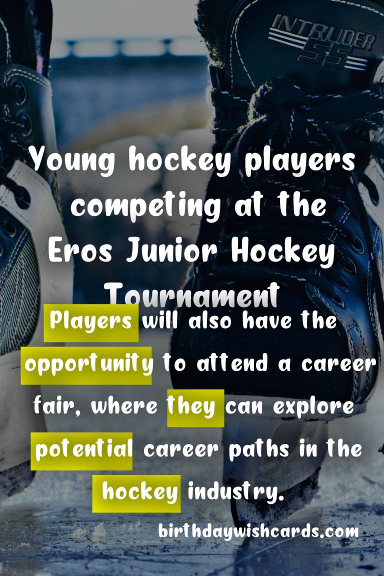 Eros Junior Hockey Tournament – September 5-7