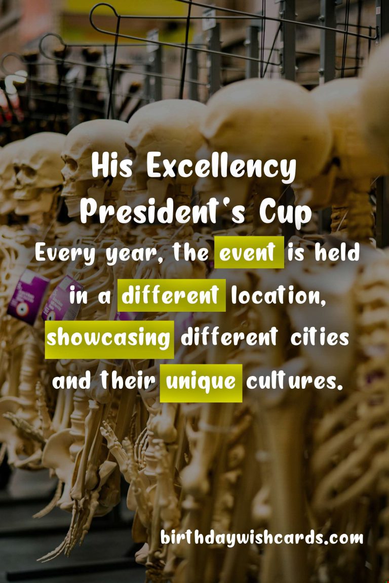 Celebrating the His Excellency President’s Cup on October 6