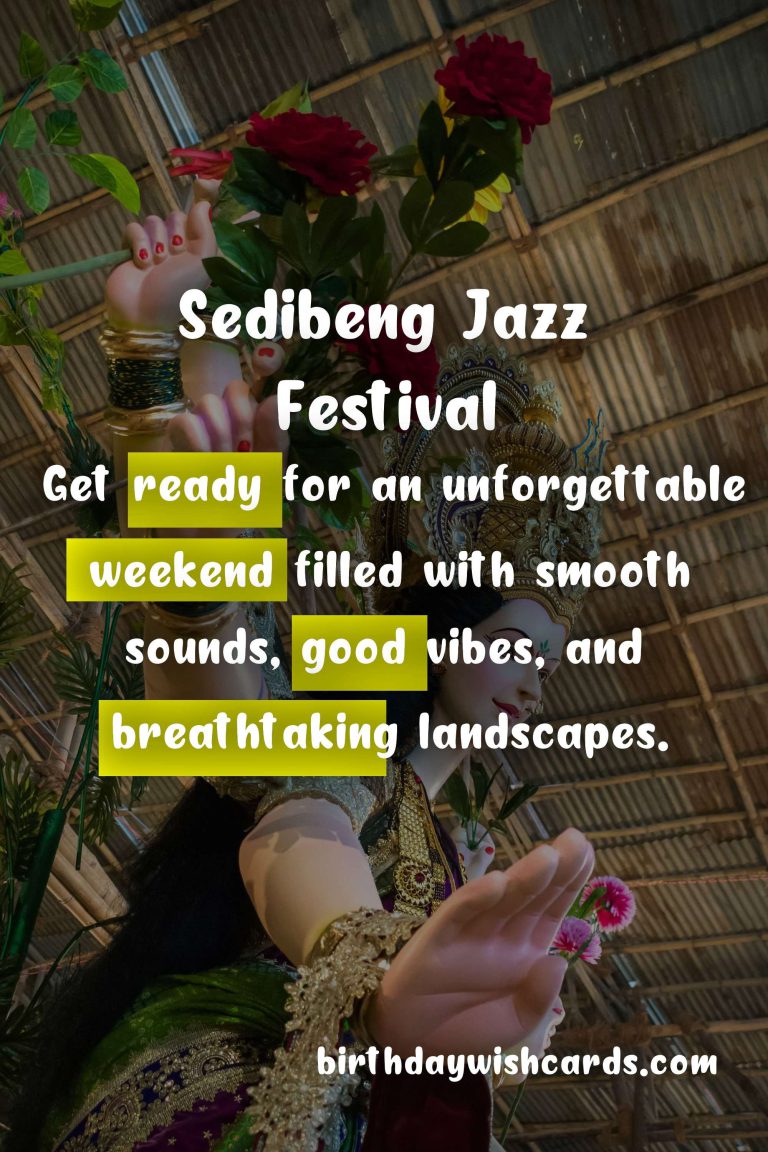 Experience the Magic of Sedibeng Jazz Festival: July 5-6!
