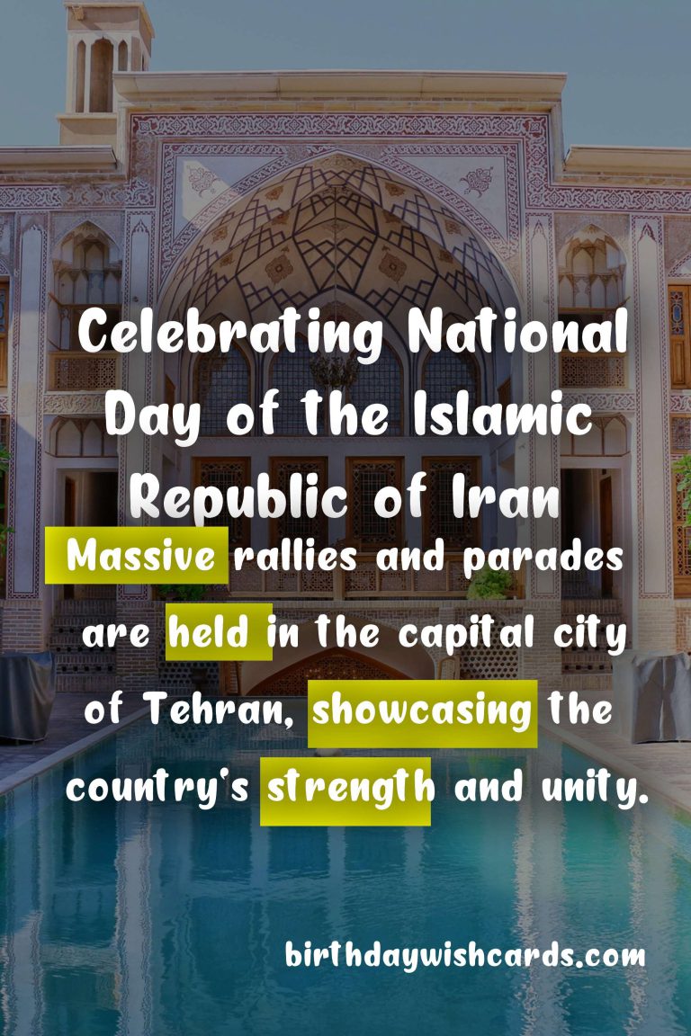 National Day of the Islamic Republic of Iran – April 1