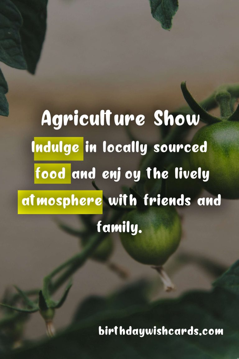 Experience the Best of Agriculture at the March 23rd Agriculture Show