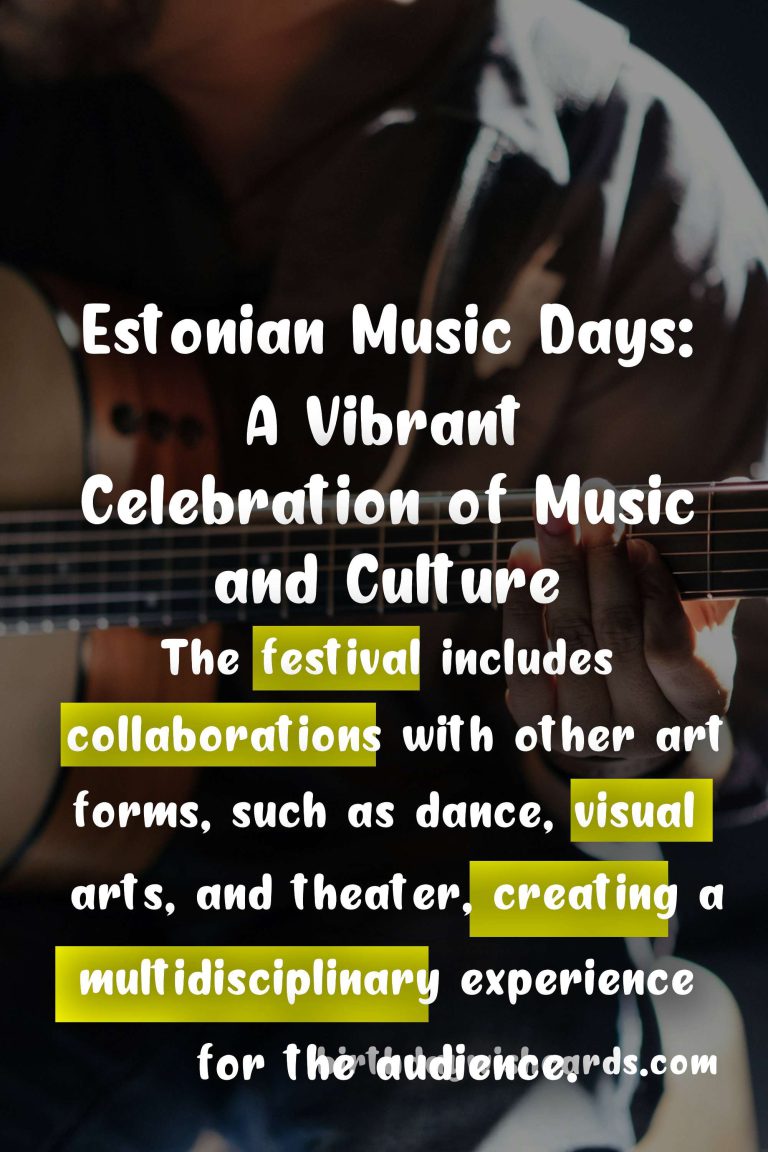 Experience the Rich Melodies of Estonian Music Days: April 5-14
