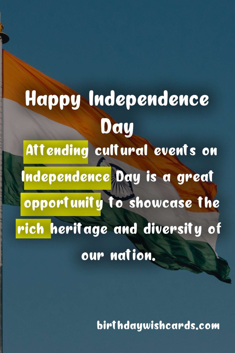 Celebrate Independence Day with Joy and Patriotism