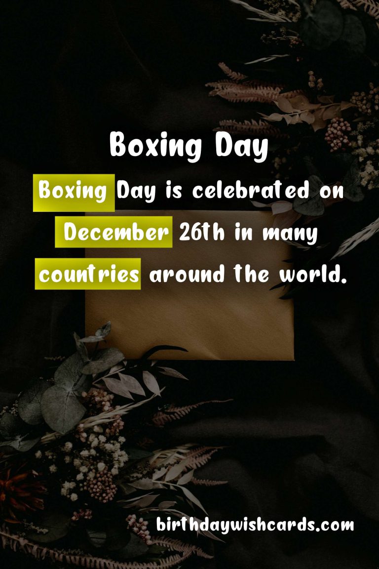 Why Boxing Day (December 26) is Important: History, Celebrations and Deals
