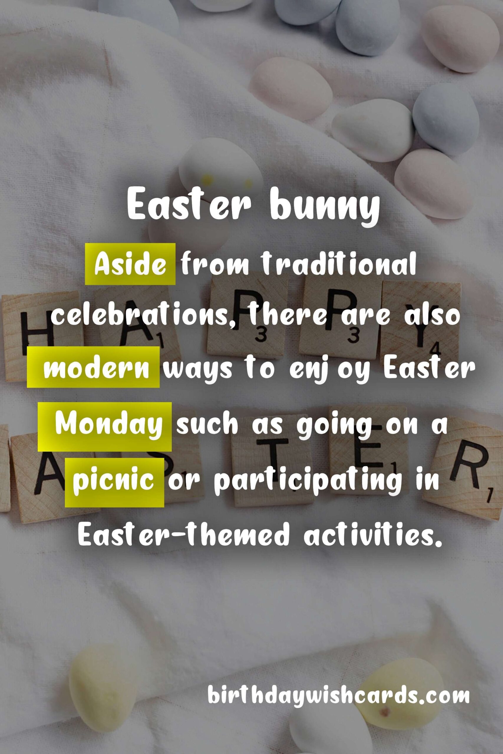 Birthday Wish Cards | Enjoy a Fun-Filled Easter Monday Celebrations with Friends, Family and Loved Ones