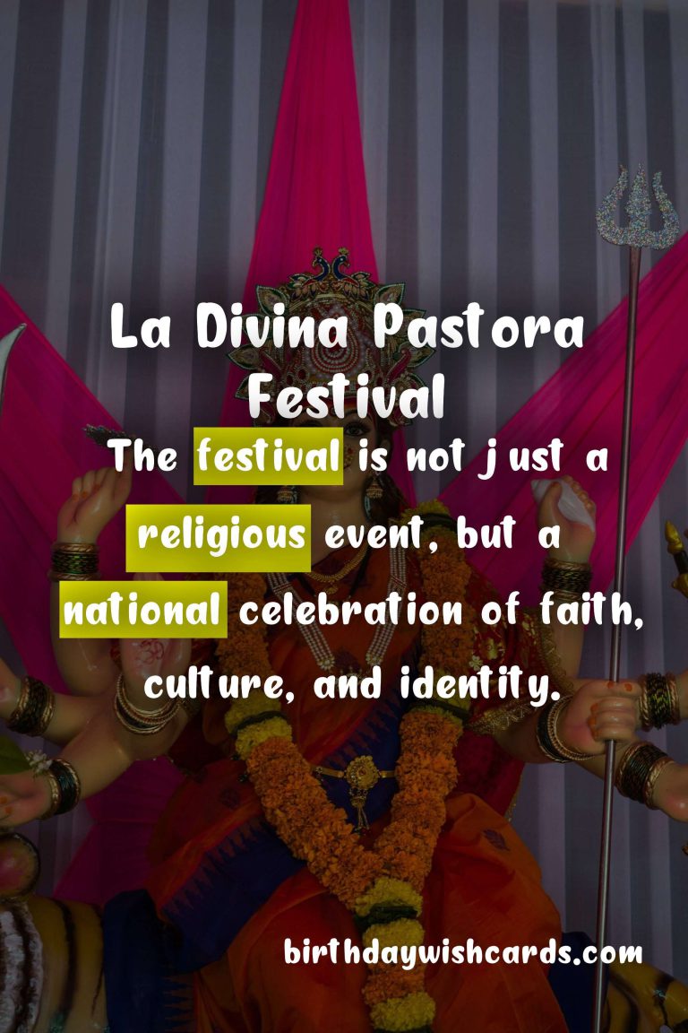 La Divina Pastora Festival: A Celebration of Faith and Culture