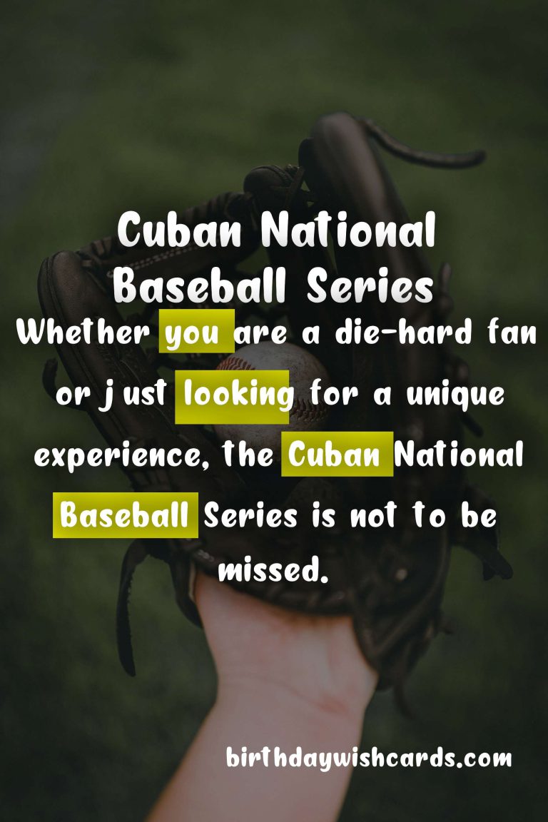 Cuban National Baseball Series: A Deep Dive into the Excitement of February