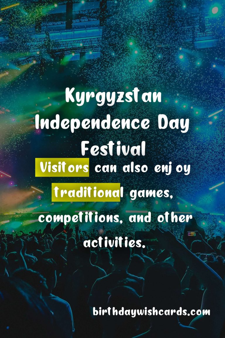 Kyrgyzstan Independence Day Festival: Celebrating the Nation’s Rich History