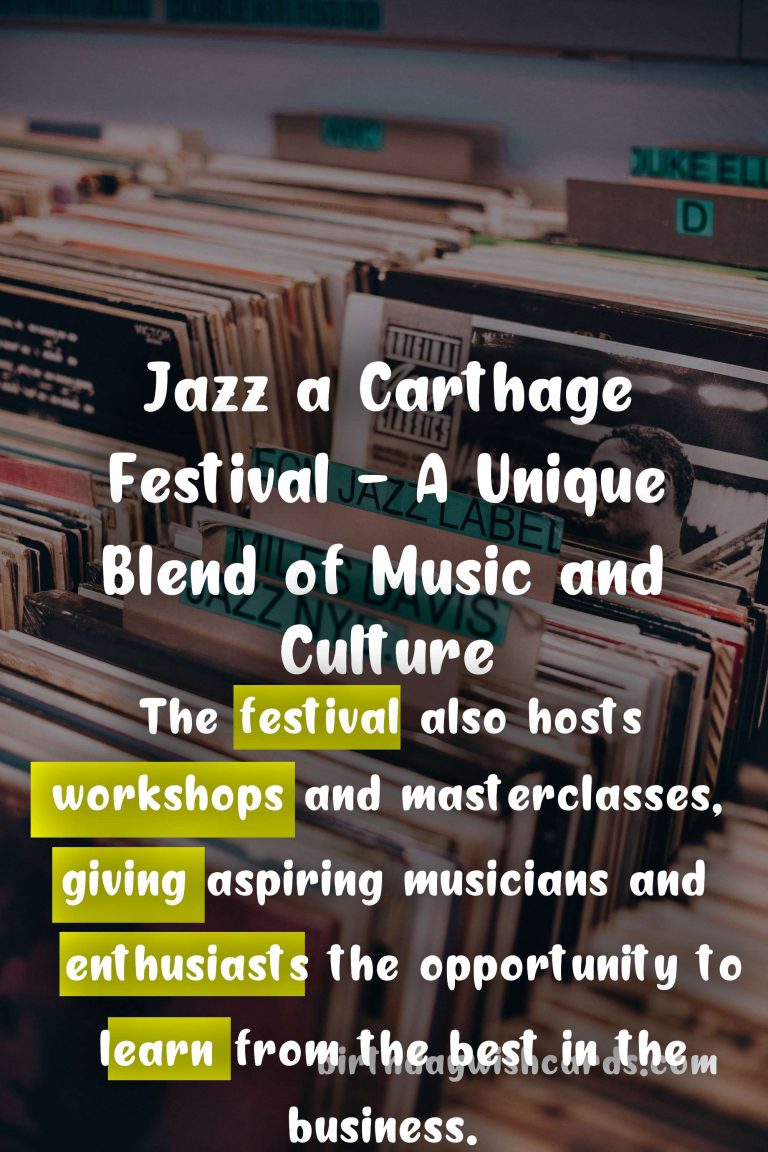 Jazz a Carthage Festival (April) – The Jazz Celebration in Tunisia