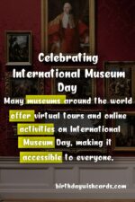 Birthday Wish Cards | Celebrate the Night of Museums on May 18