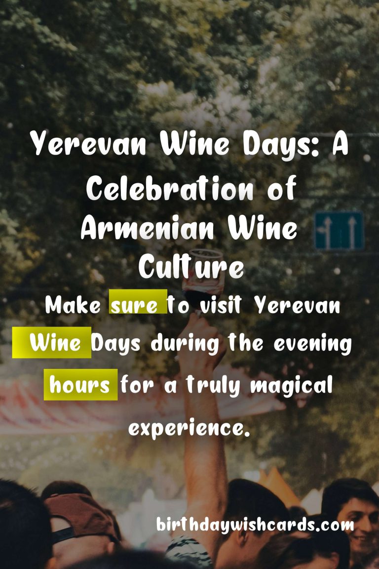 Experience the best of Armenian wine at Yerevan Wine Days (May 3-5)