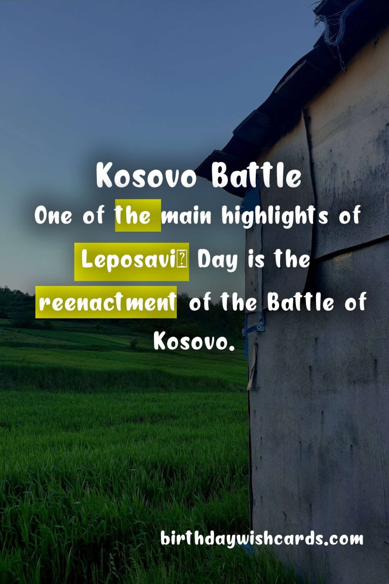 Leposavić Day – July 28: A Celebration of Heritage and Unity