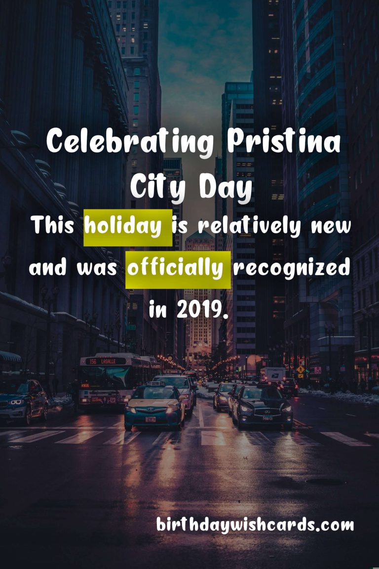 Celebrating Pristina City Day and Armed Forces Day