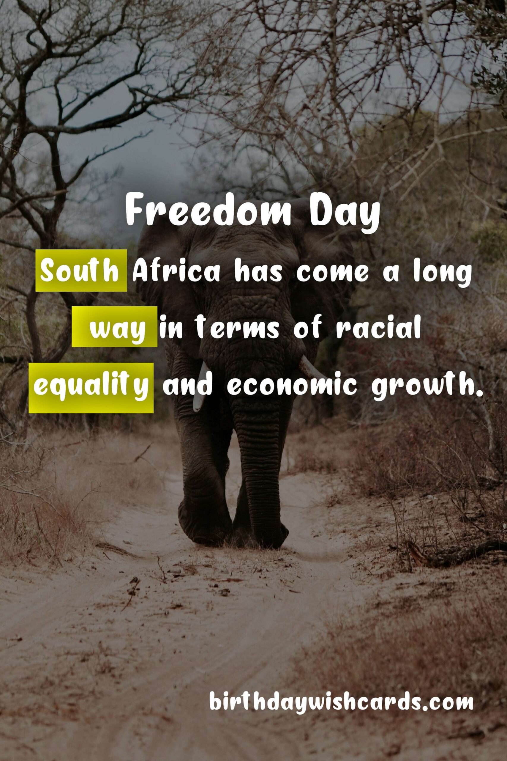 Birthday Wish Cards | April 27 - Freedom Day