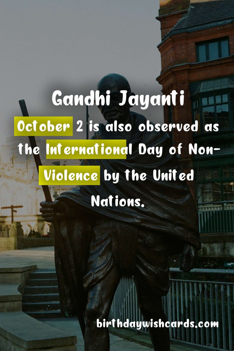 October 2 – Gandhi Jayanti: A day to remember the Mahatma