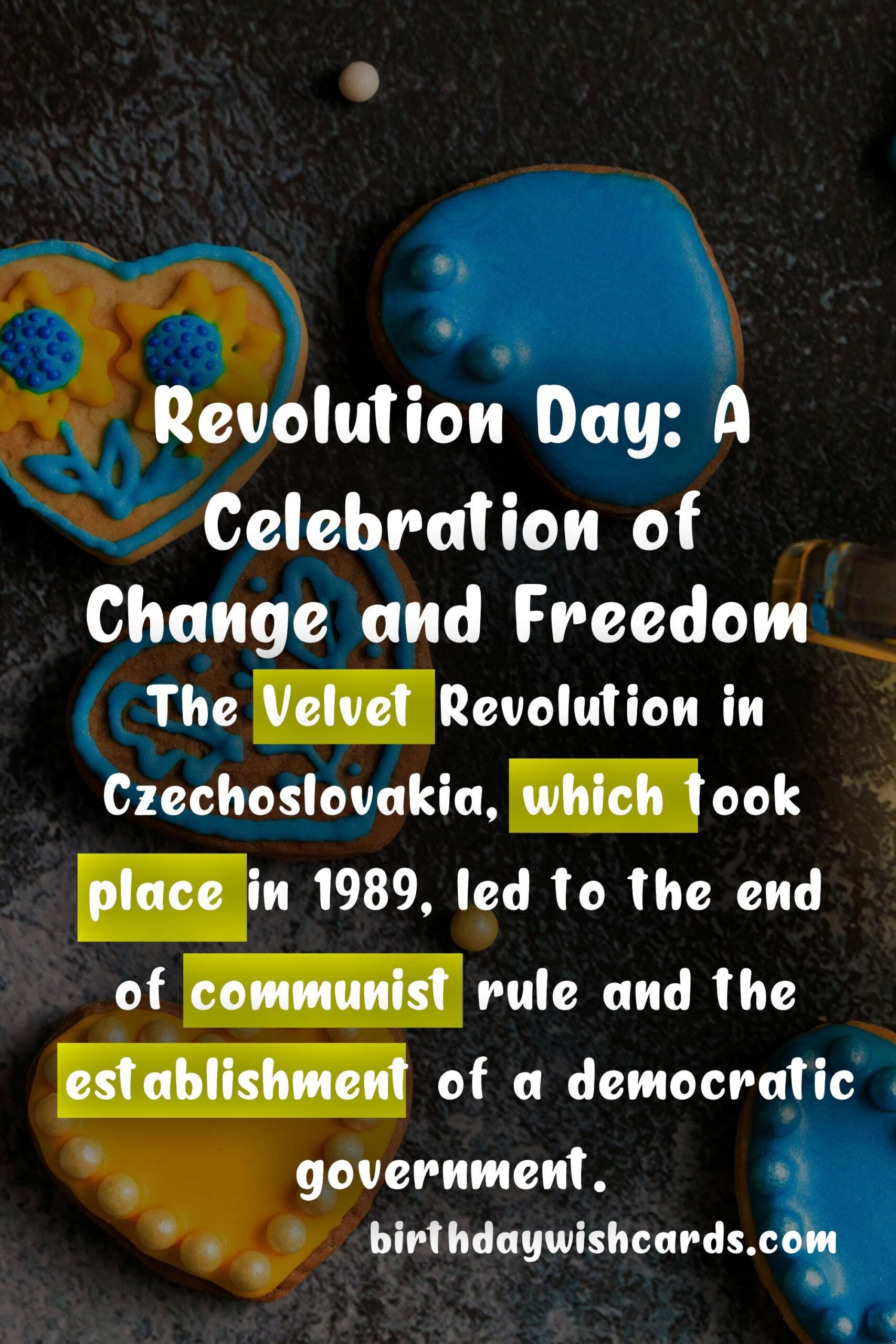 Birthday Wish Cards | Revolution Day: the celebration of change and freedom