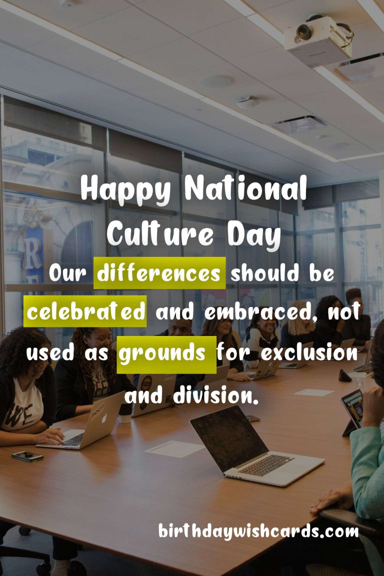 February 10 – National Culture Day: Celebrating Diversity, Unity, and Heritage