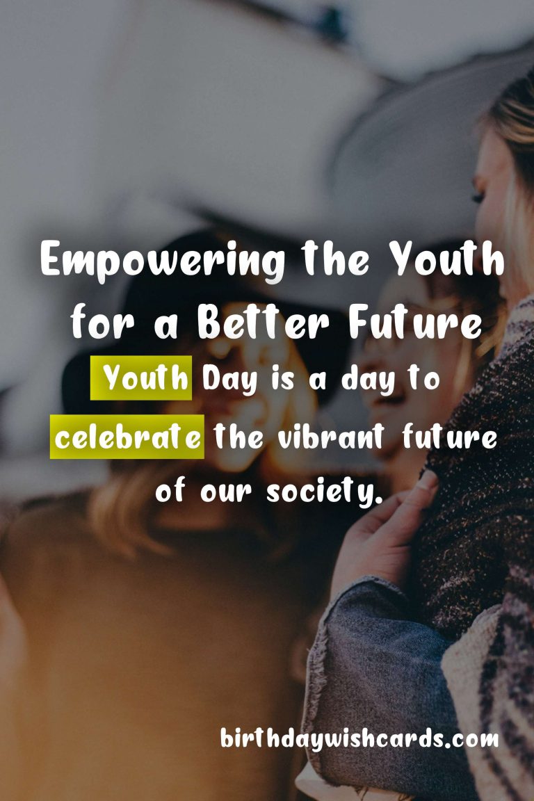 Celebrating Youth Day on December 7