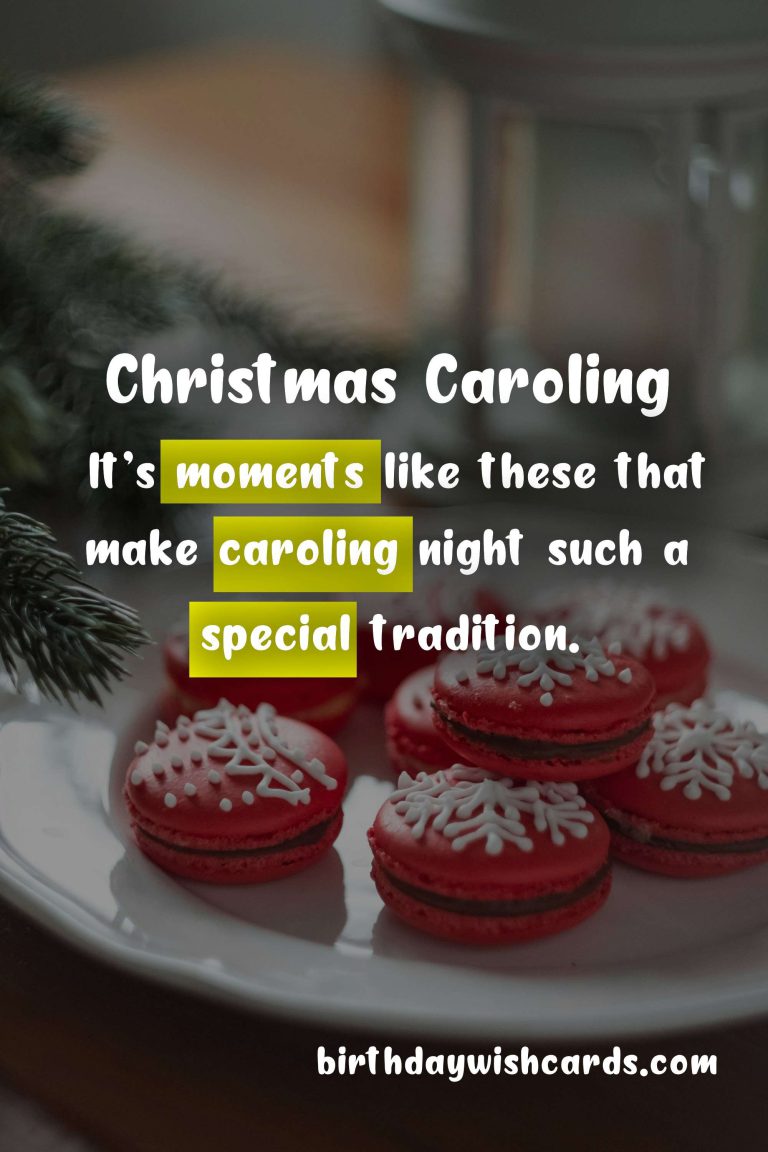 Christmas Caroling Night – December 23