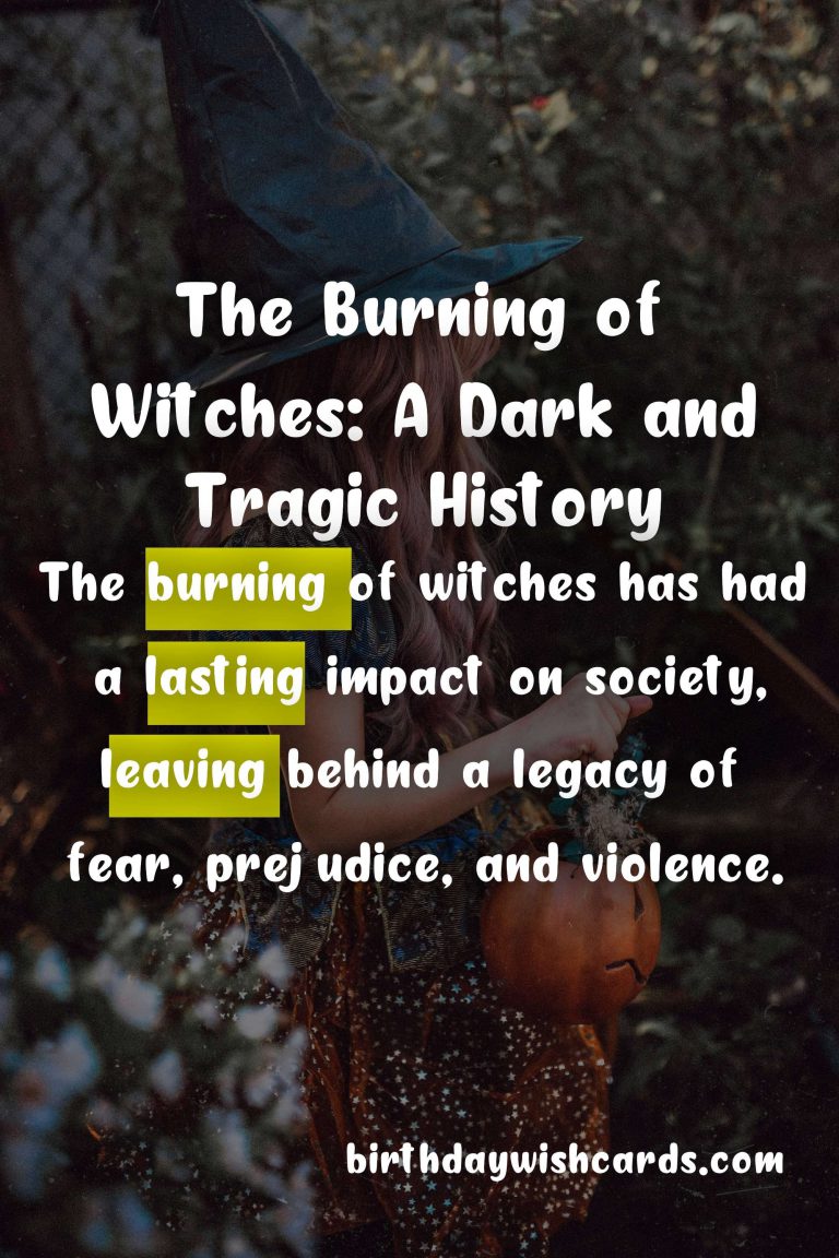 Apr 30: Burning of Witches: A Dark History of Persecution and Superstition