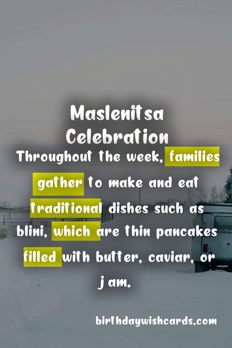 Celebrate Maslenitsa (Butter Week) – February 22-28 (dates vary)