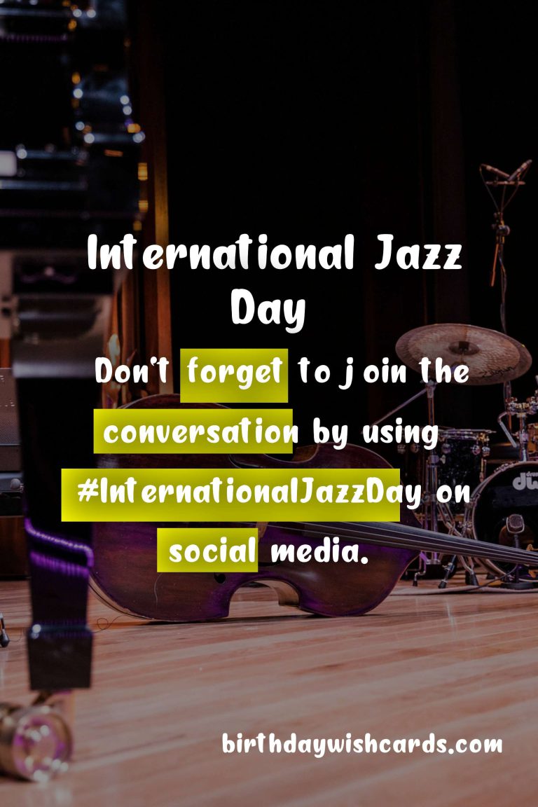 Celebrate International Jazz Day – April 30 with These Exciting Events!