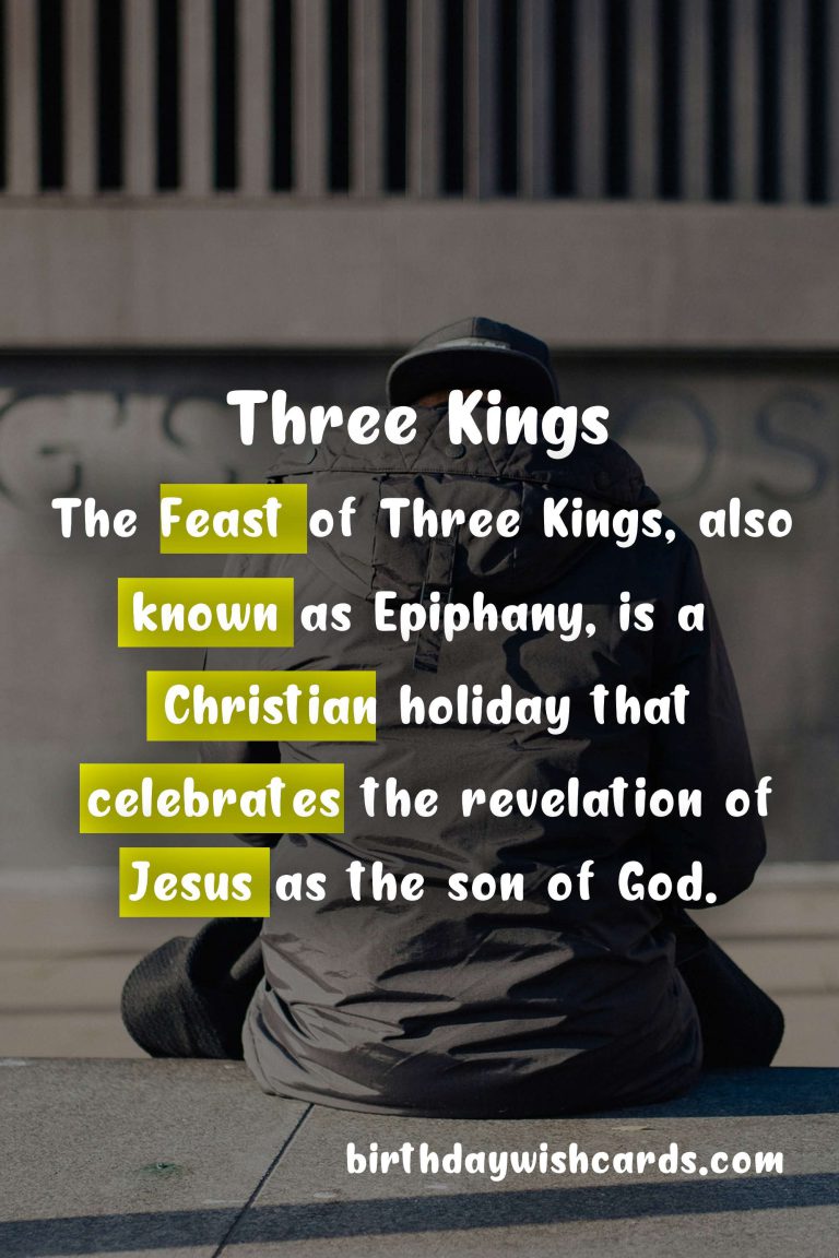 Celebrating Epiphany: The Feast of Three Kings