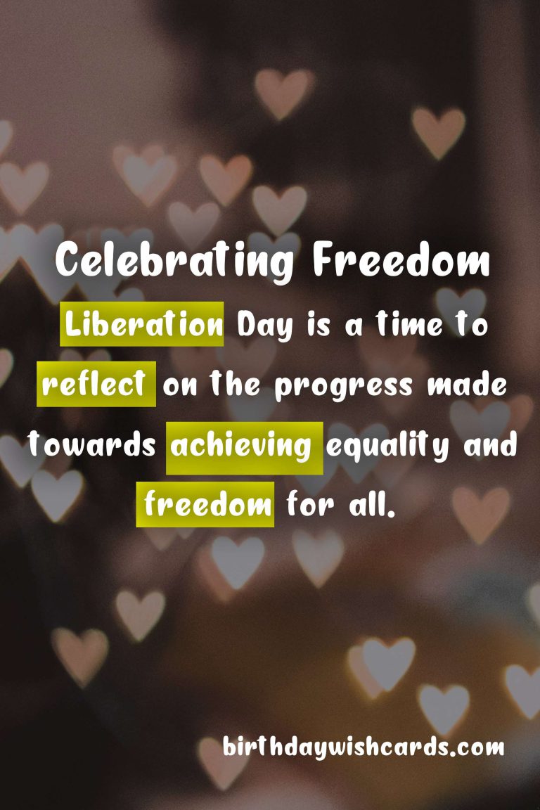 Liberation Day: Celebrating Freedom on April 25th