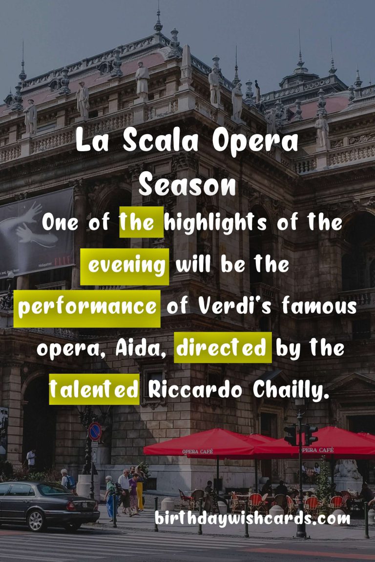 Experience the Magic of La Scala Opera Season Opening on December 7th