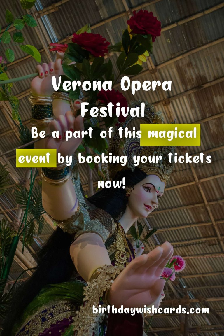 Verona Summer Opera Festival: June – August