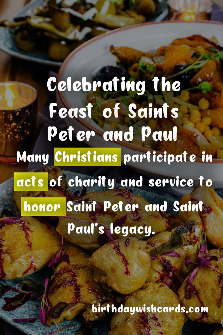 Feast of Saint Peter and Saint Paul – June 29