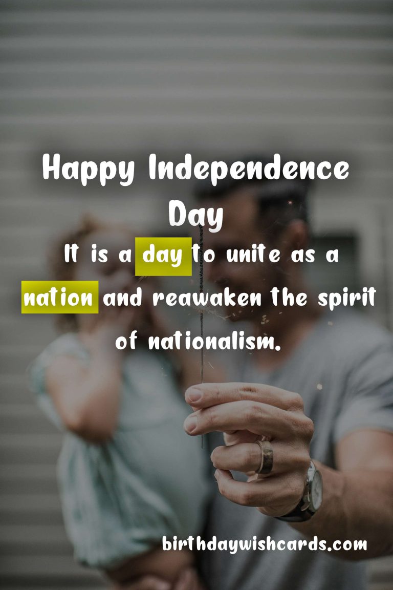 The Significance of Independence Day: Celebrating November 1