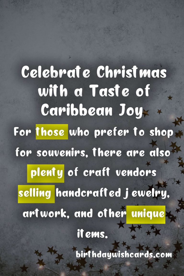 Experience Caribbean Joy at the Annual Christmas Morning Concert on December 25