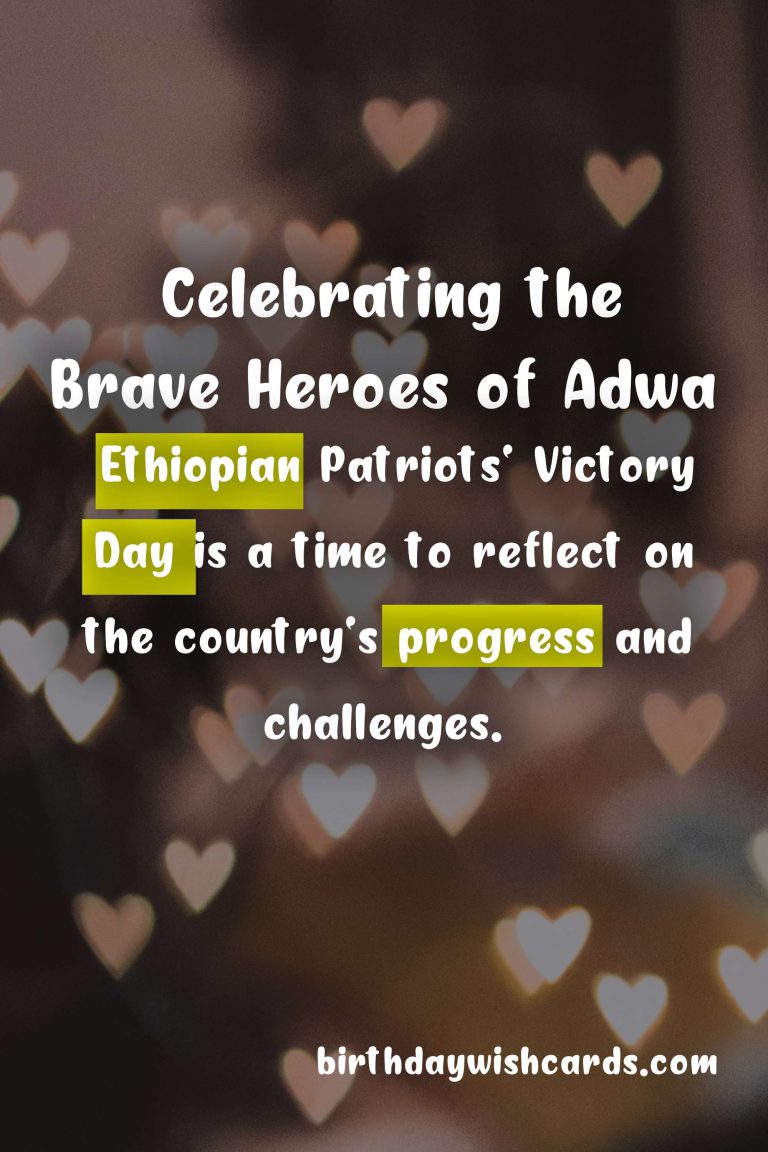Celebrating Ethiopian Patriots’ Victory Day – May 5