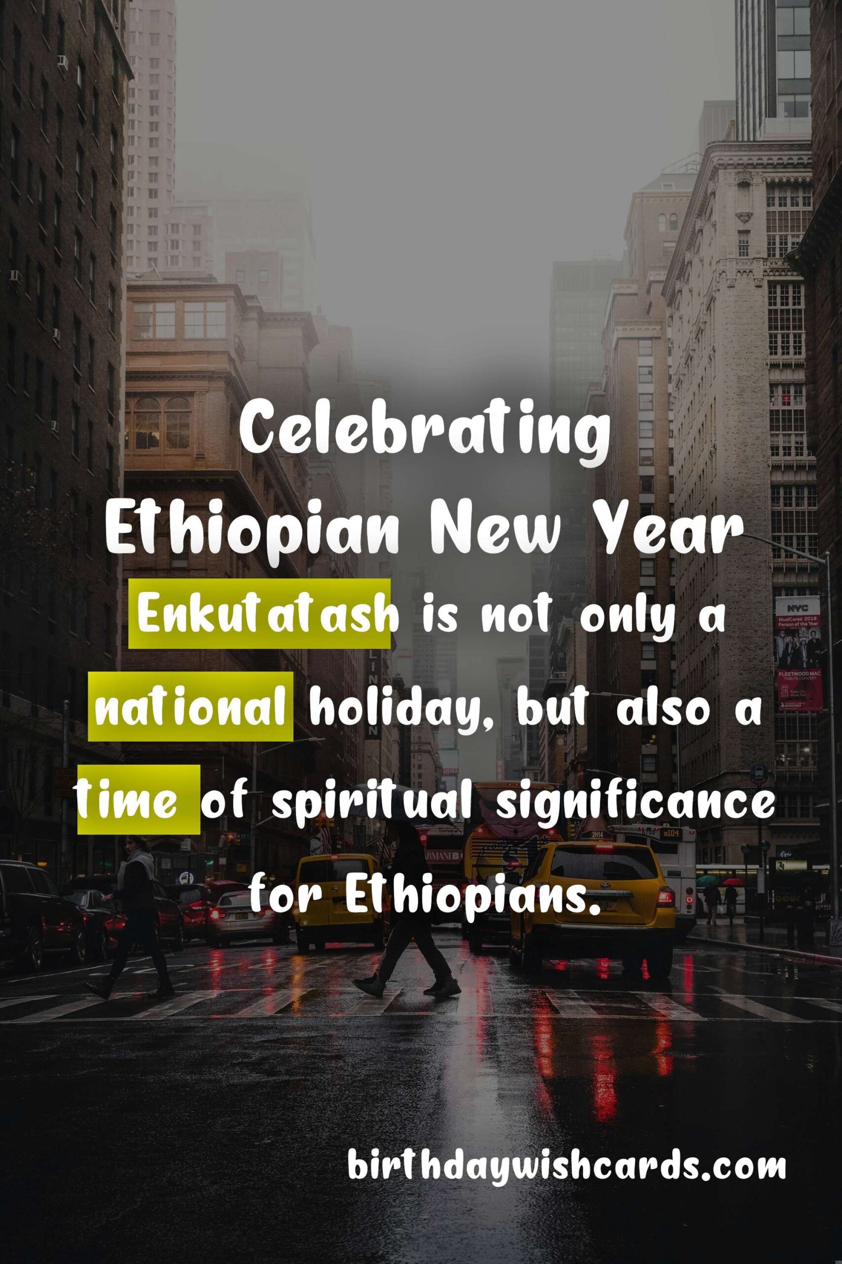 Birthday Wish Cards | Celebrating Ethiopian New Year - September 11: A Time of Reunion and Thanksgiving