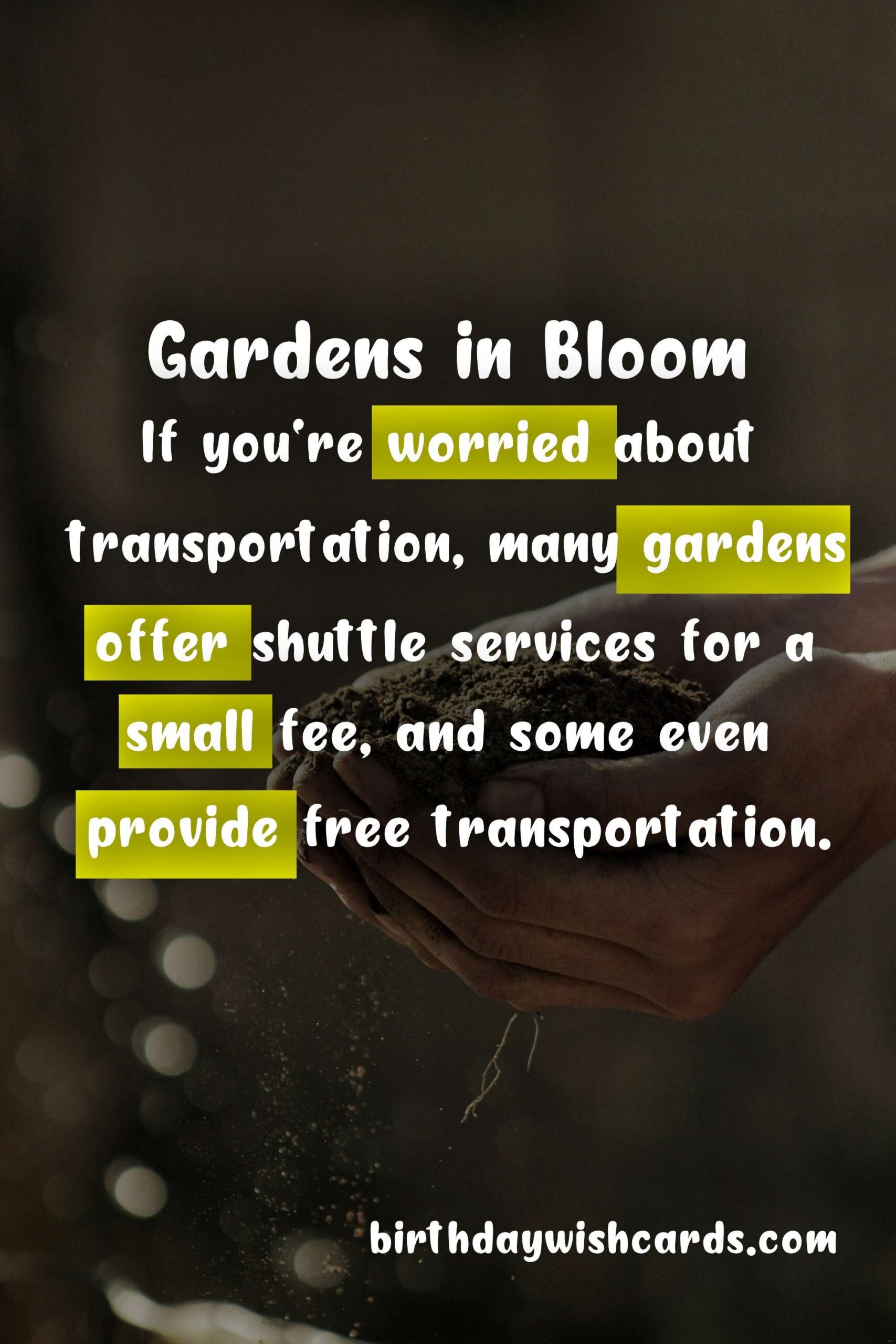 Birthday Wish Cards | Discover the Beauty of Nature: Open Garden Days in June