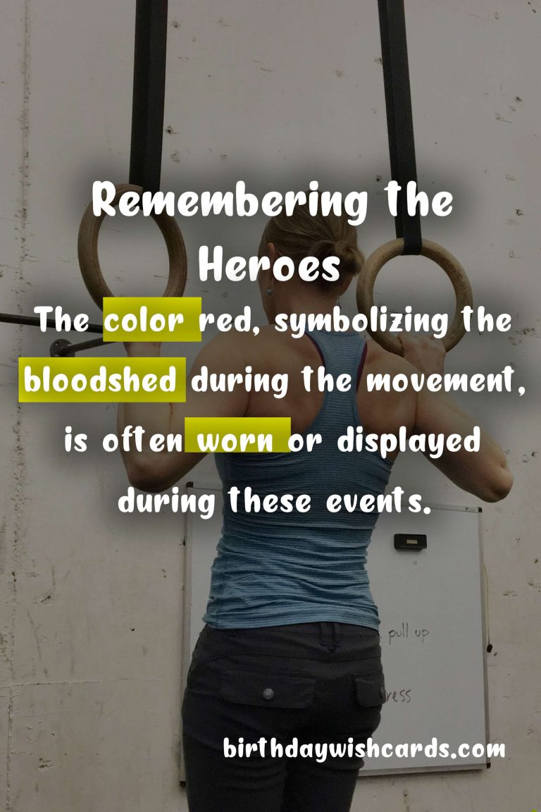 Remembering Remembrance Day – May 4th