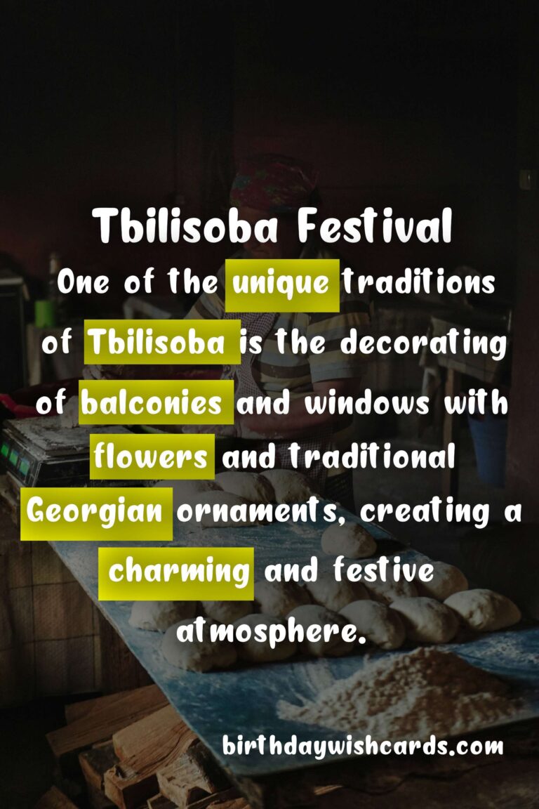Discover the Rich Culture and Vibrant Festivals of Tbilisoba (Last Weekend of October)