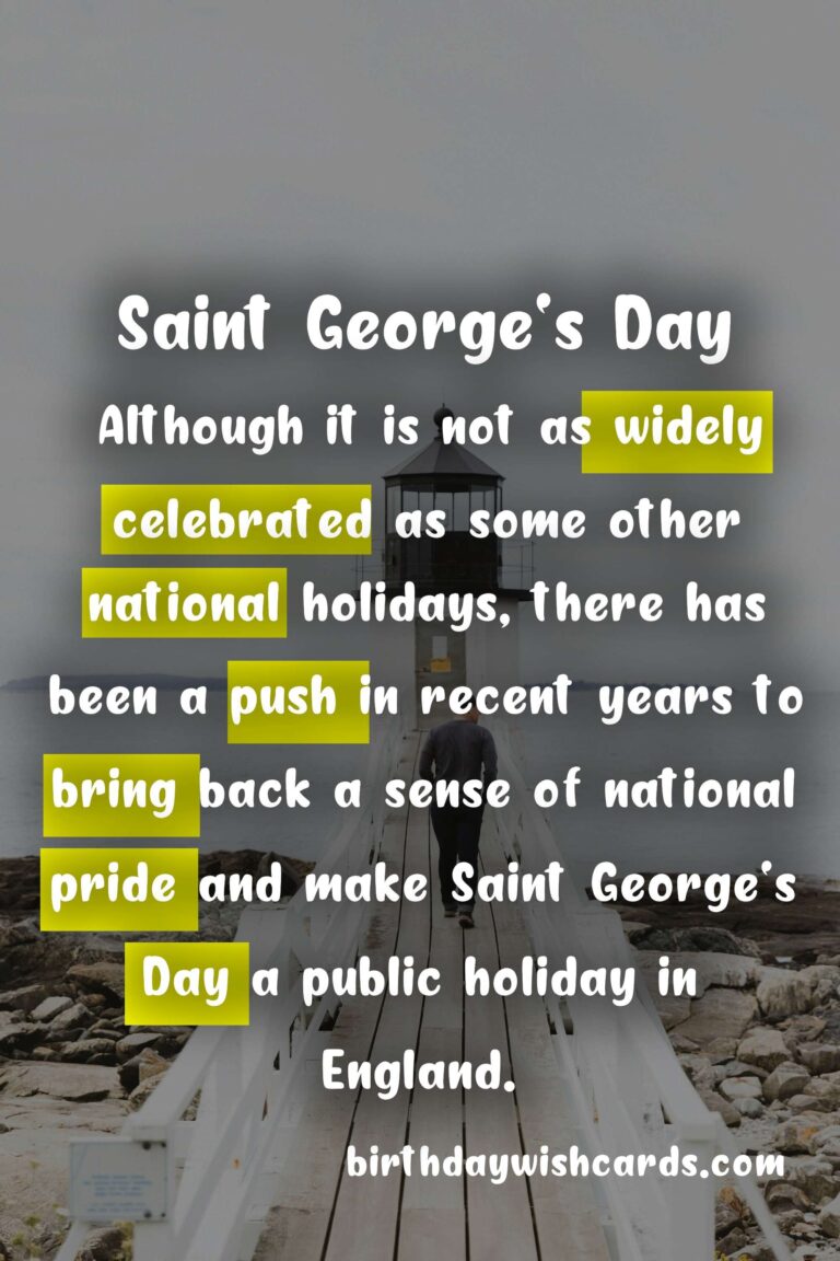 Celebrate Saint George’s Day: The Patron Saint of England