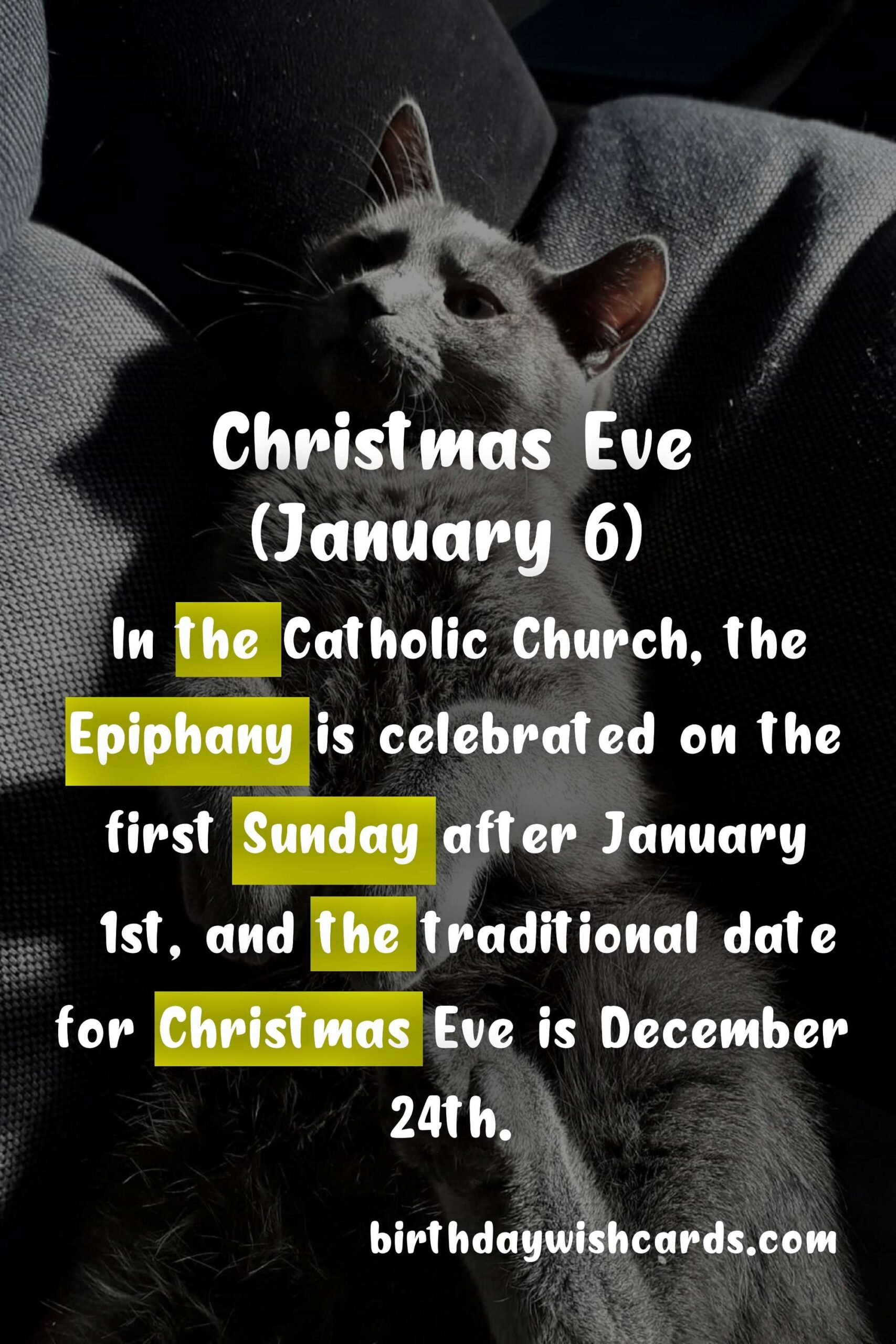 The Magic of Christmas Eve (January 6)