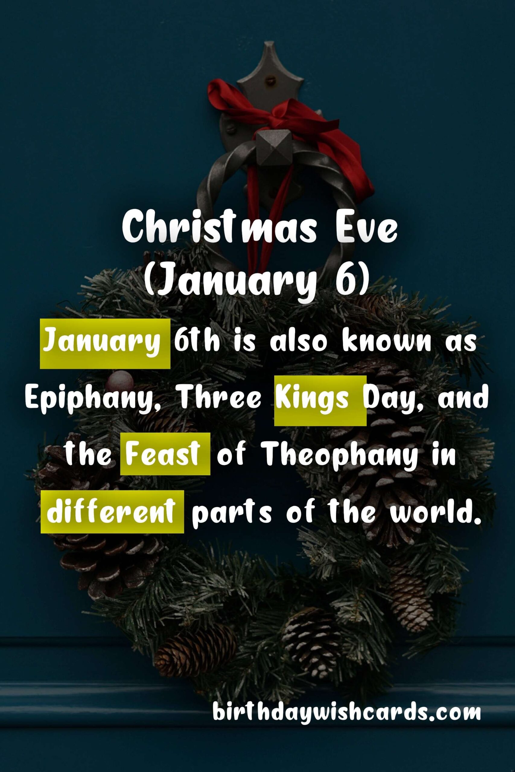 The Magic of Christmas Eve (January 6)
