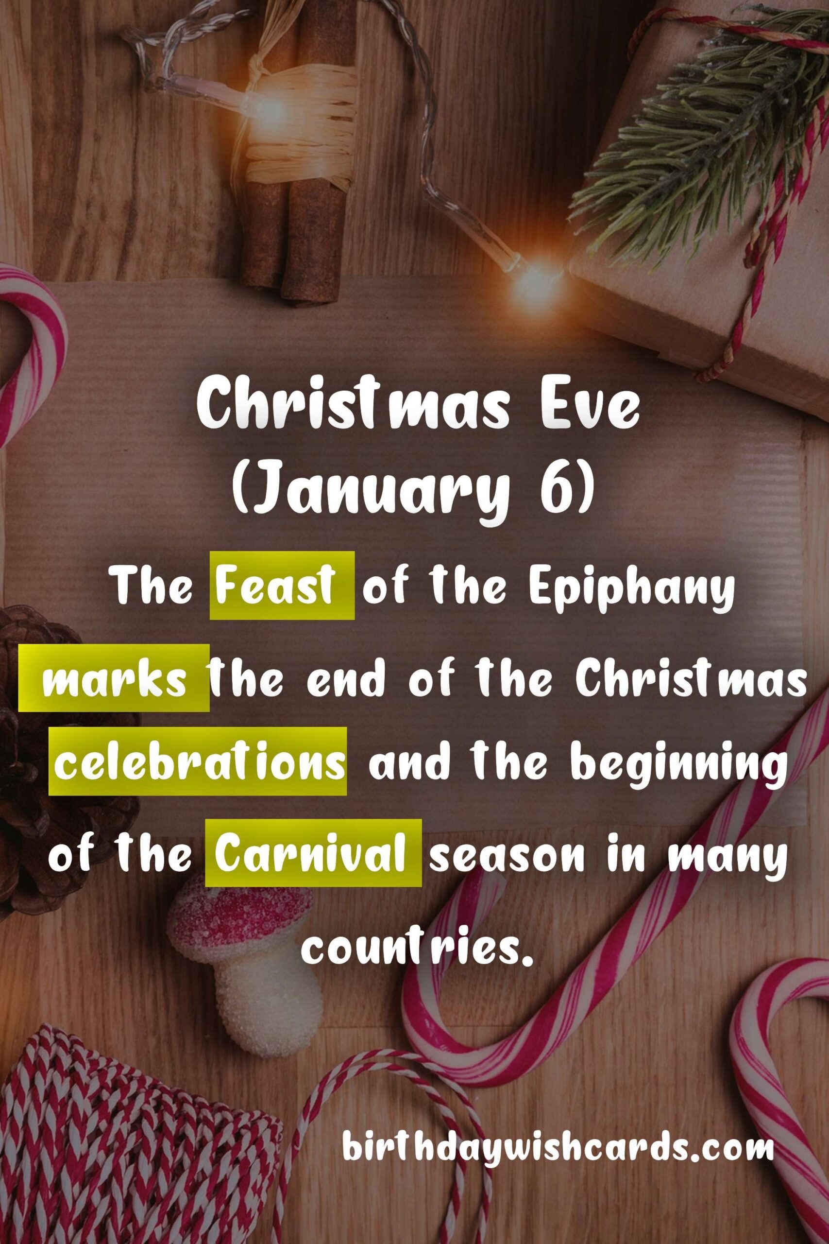 The Magic of Christmas Eve (January 6)