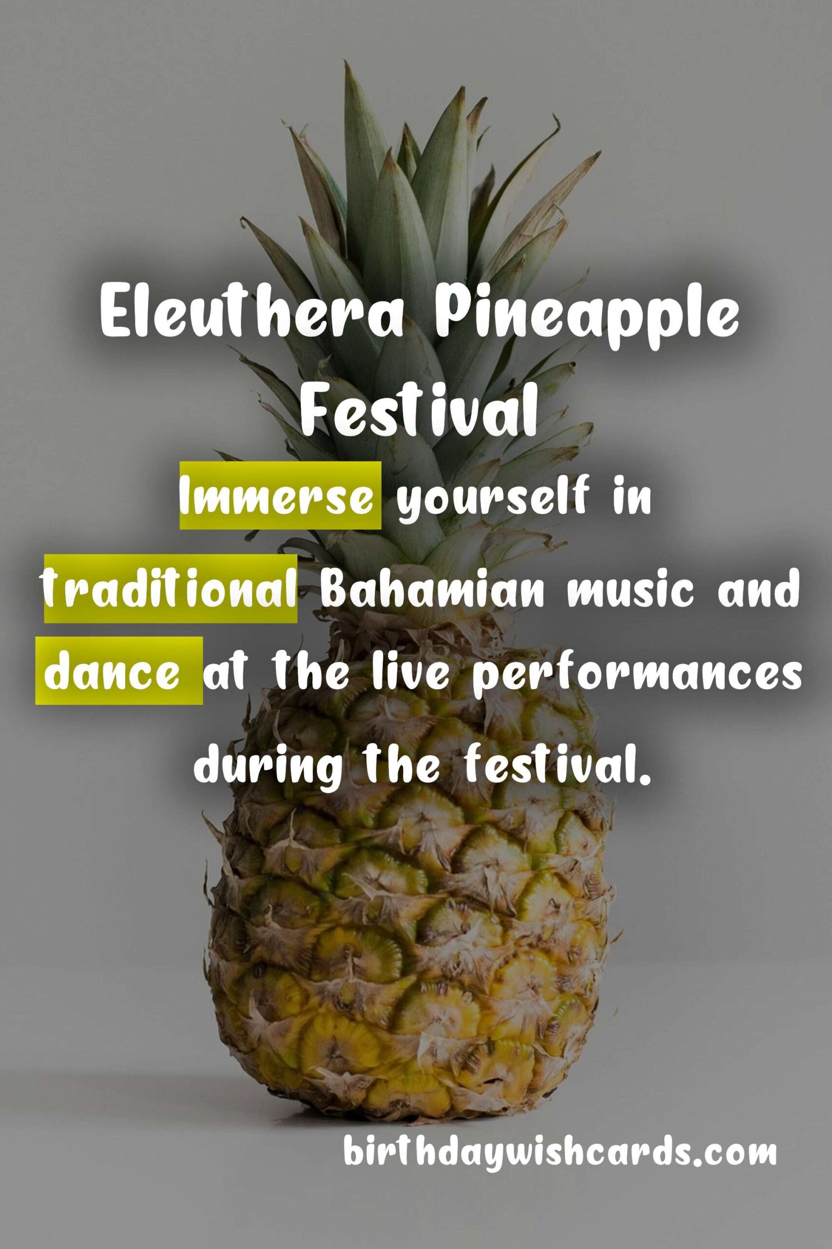 Experience the Sweetness of Eleuthera Pineapple Festival - June