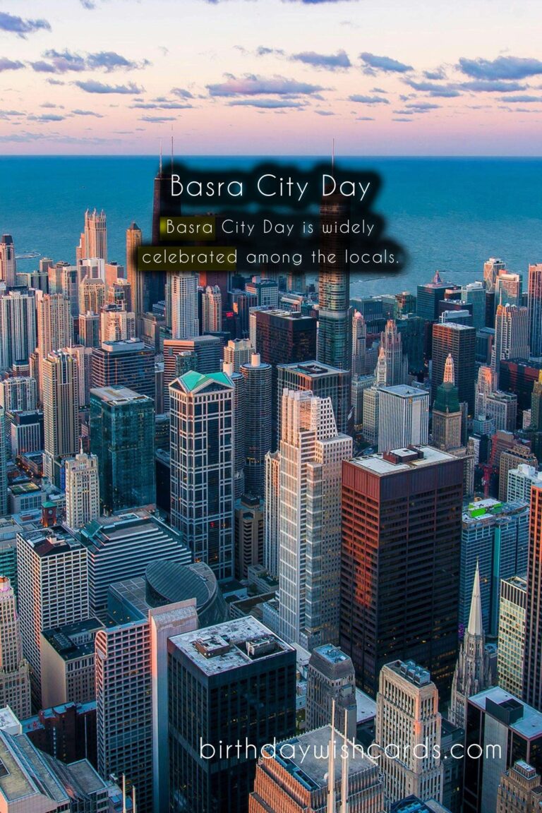 Basra City Day – A Celebration of Culture, History, and Progress
