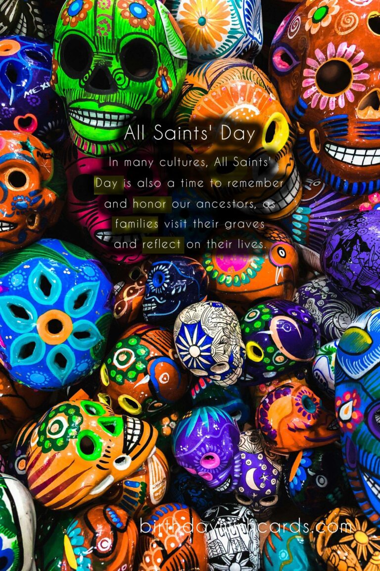All Saints’ Day: Honoring the Saints and Remembering our Ancestors