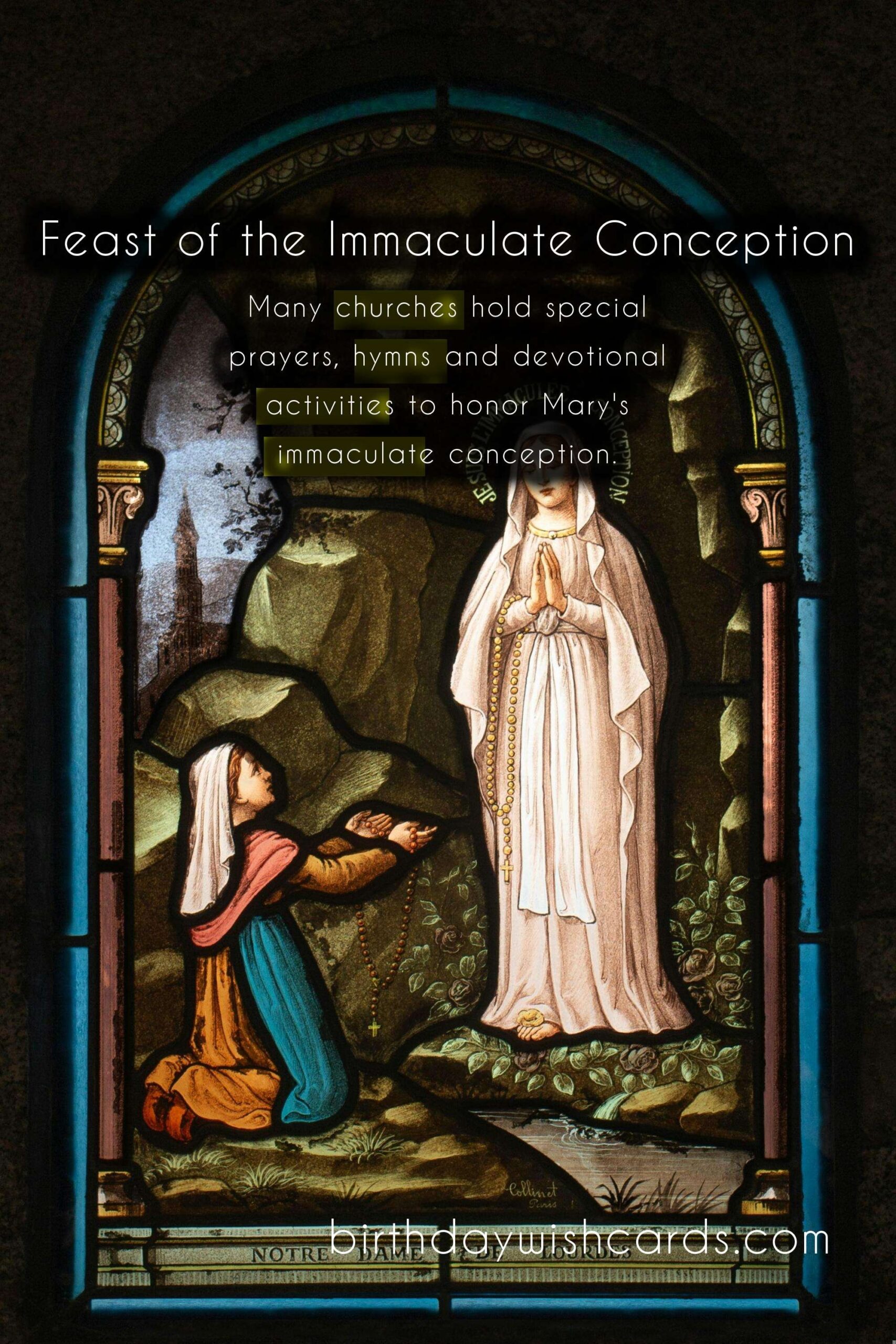 Celebrate the Feast of the Immaculate Conception on December 8!